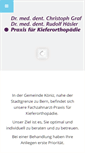 Mobile Screenshot of ortholiebefeld.ch